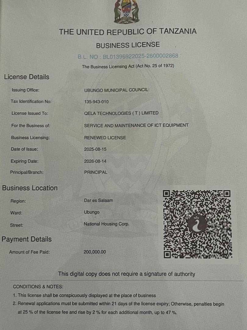 Business License